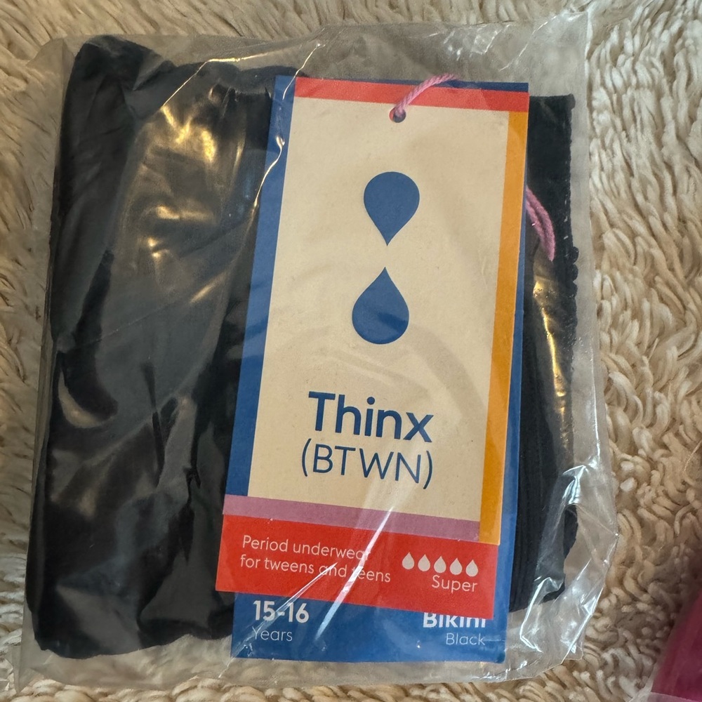 Thinx Period underwear size 15/16- brand new 2 pairs